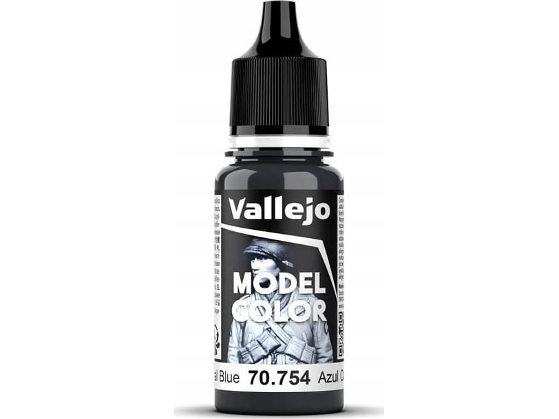 Vallejo - Model Color - Continental Blue Mat - 18 Ml - 70754