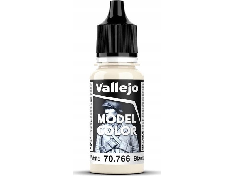 Vallejo 70.766 - Modellfärg - Cream White (18 ml) | Hobby - Färg vattenbaserad - Modell Färg | GameStuff