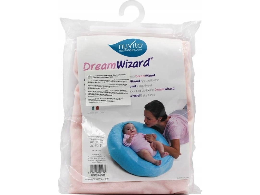 Nuvita Nuvita, DreamWizard amningskuddeöverdrag, Rosa | Baby & barn - Amning - Amningskudde | GameStuff