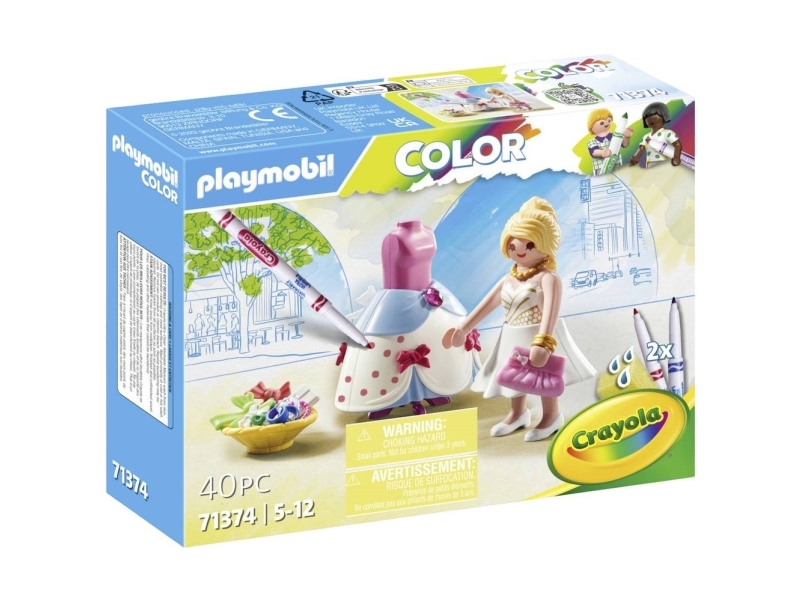Playmobil 71374, Mode, 5 År, Flerfarvet, Plast