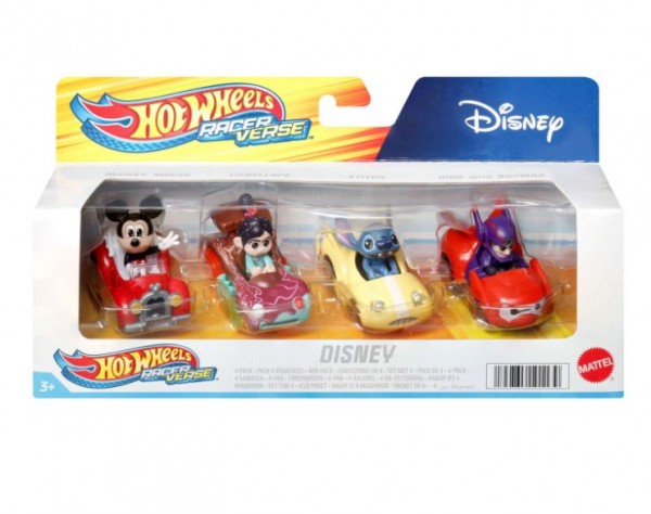 Hot Wheels Racerverse - Vehicles 4-Pack Hkd31