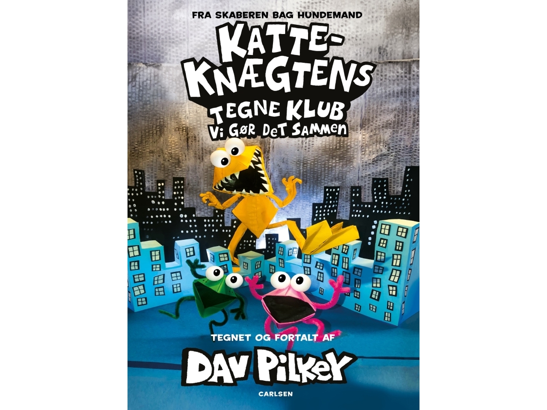 Katte-Knægtens Tegneklub (4) Vi Gør Det Sammen | Dav Pilkey