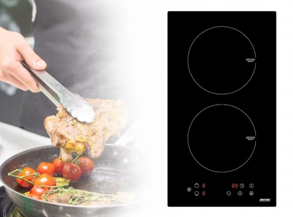 Mpm 30-Im-06, Schwarz, Integriert, 52 Cm, Zonen-Induktionskochfeld, Glas, 2 Zone(N)