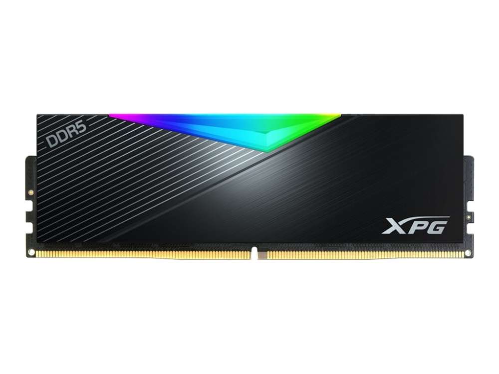 Xpg Lancer Rgb - Ddr5 - Modul - 16 Gb - Dimm 288-Pin - 6000 Mhz / Pc5-48000 - Cl30 - 1,35 V - Nicht Gepuffert - On-Die Ecc - Schwarz