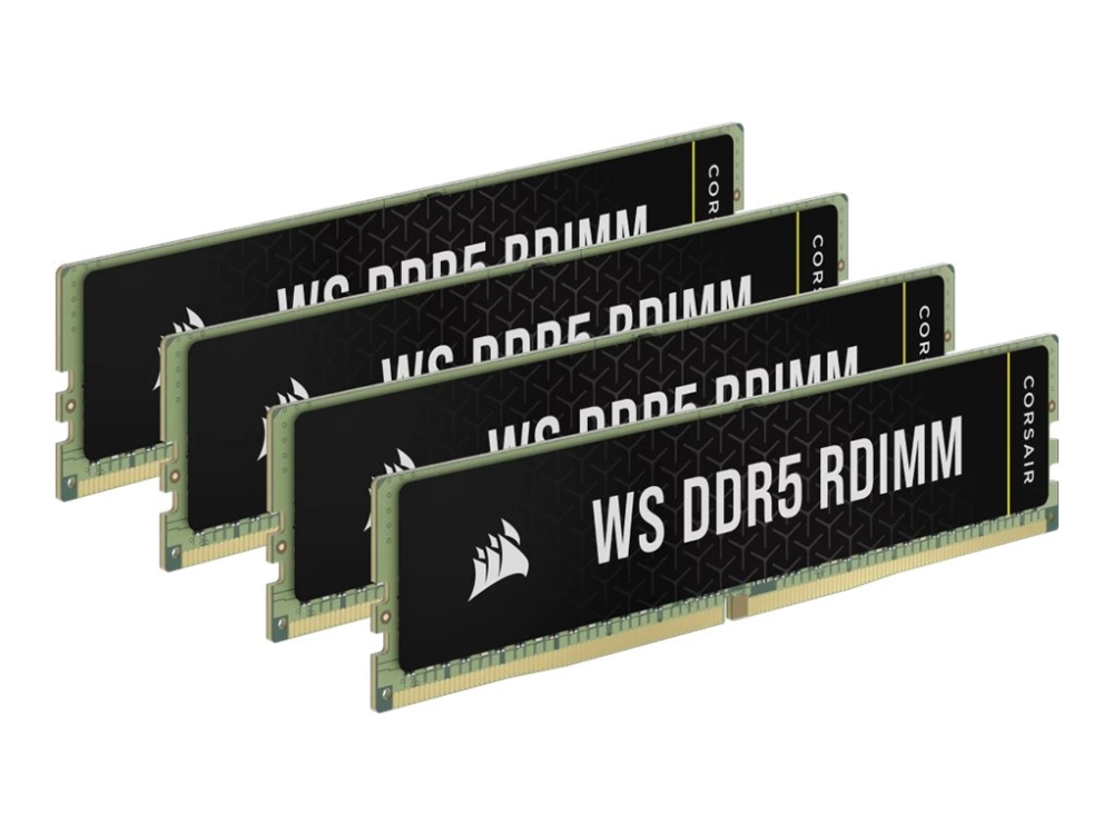 WS DDR5-5600 - 64GB - CL40 - Quad Channel (4 stk) - AMD EXPO - Grønn