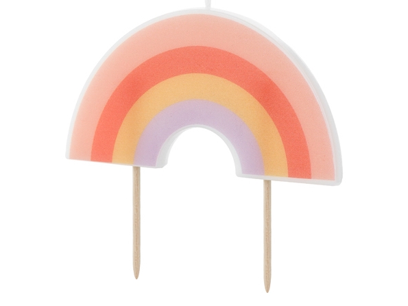 PartyDeco SCS-21, Ljus, Multifärg, 1 styck | Skola & Hobby - Festdekorera - Tårtljus | GameStuff