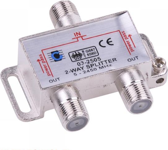 Leader SAT 2 WAY 5-2450MHz plitter - (ZLA0635PP)