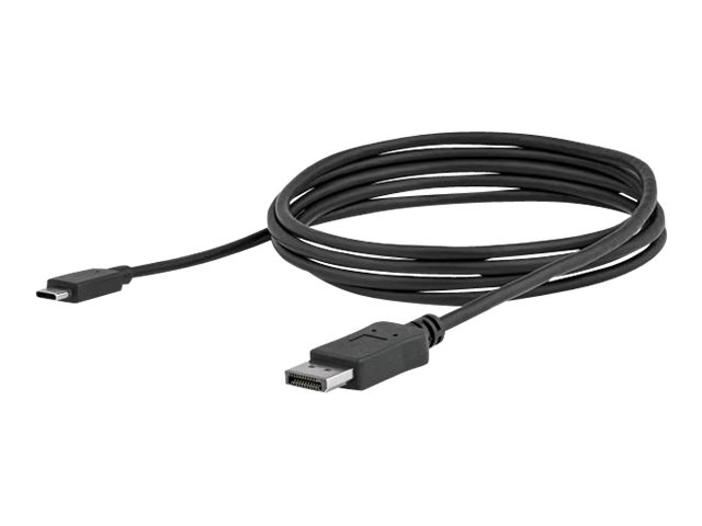 Startech 6Ft/1.8M Usb C To Displayport 1.2 Cable 4K 60Hz, Usb-C To Displayport Adapter Cable Hbr2, Usb Type-C Dp Alt Mode To Dp Monitor Video Cable,
