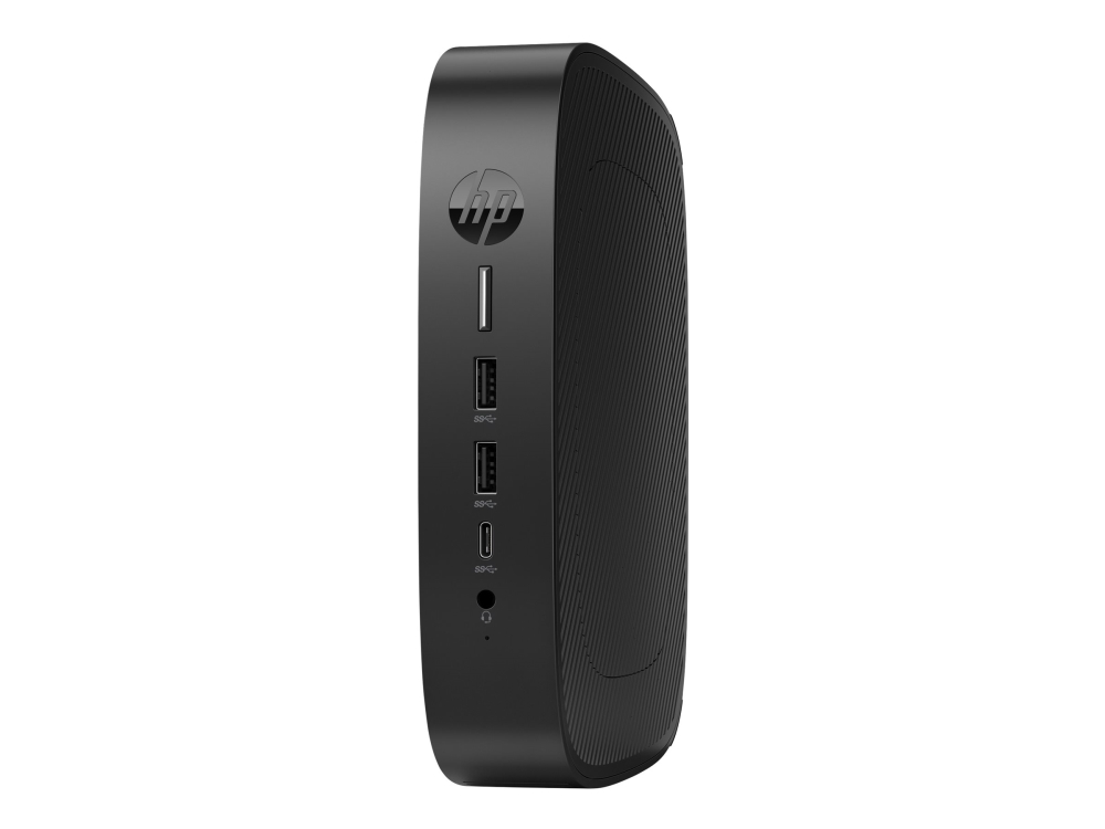 Hp Elite T655 Tynd Klient Sff 1 X Ryzen Embedded R2314 / Op Til 3.5 Ghz Ram 8 Gb Flash 64 Gb Emmc Radeon Graphics Gigabit Ethernet Iee