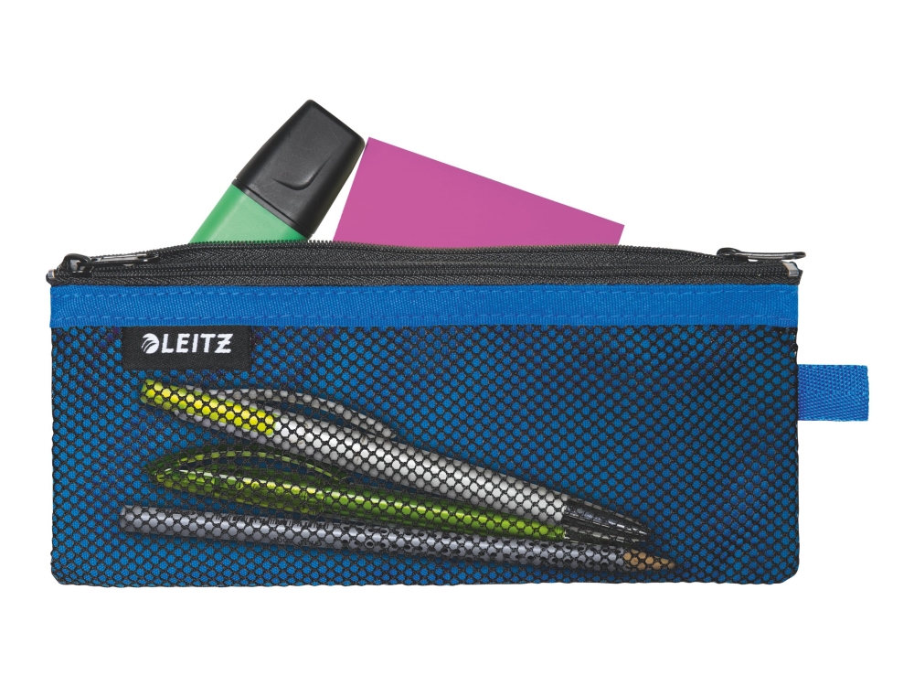 Leitz WOW Travel Medium - Etui for personal belongings / medicine / pen / cable - nylon - blå