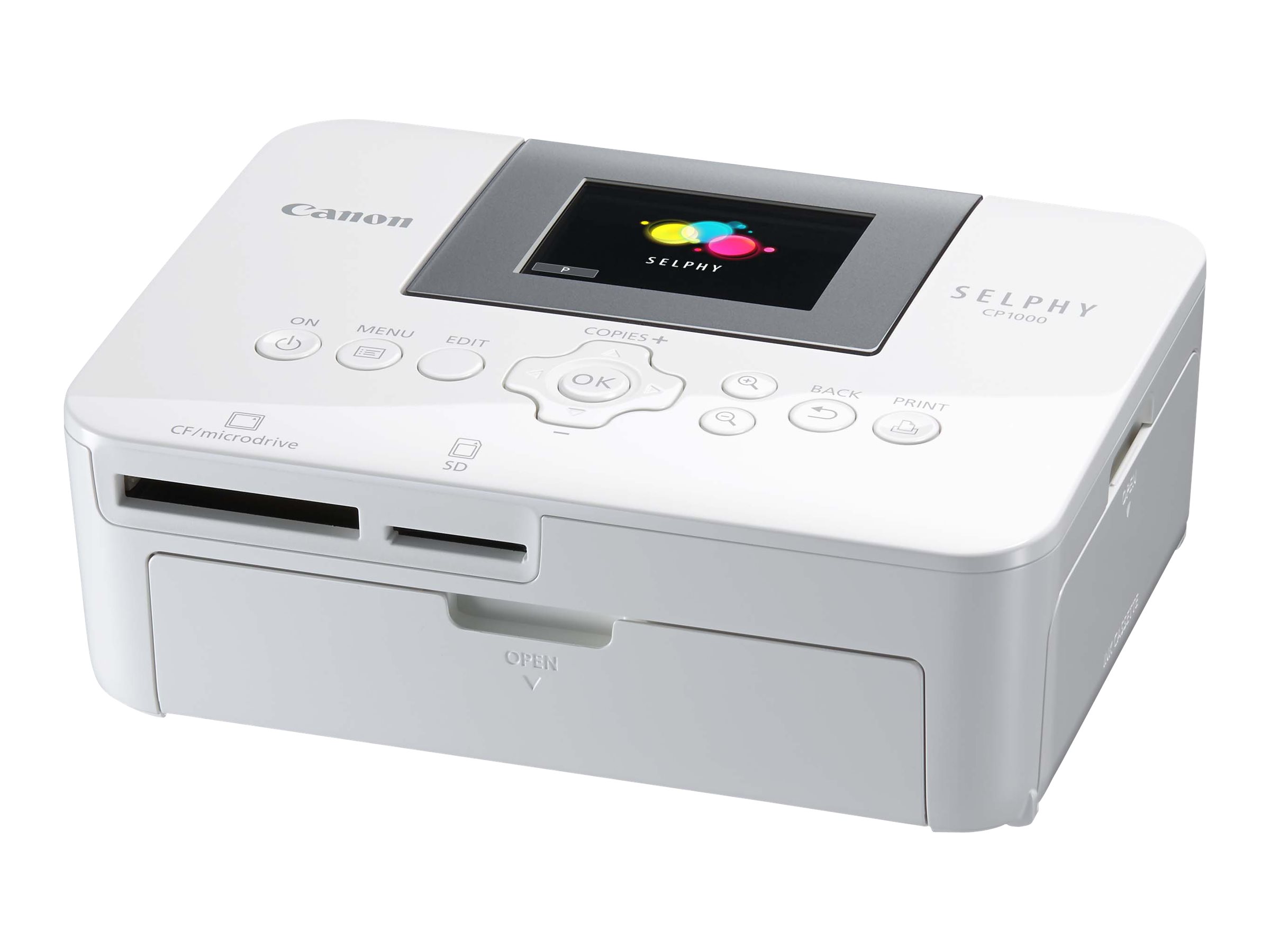 Canon Selphy Cp1000 - Weiss, Farbstoffsublimation, 300 X 300 Dpi, Direktdruck, Weiß