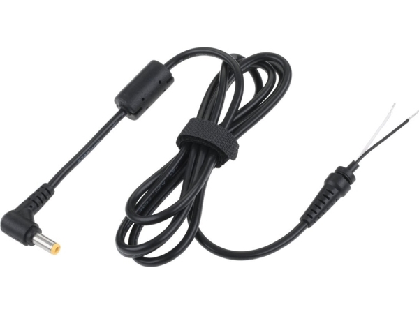 Quer Winkelstecker 5,5/2,5 (18,5V/3,8A) Rebel [Kom0262]