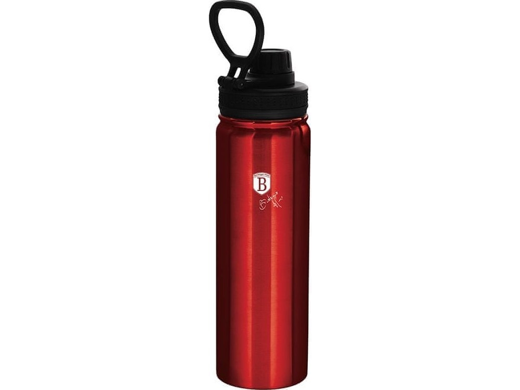 Berlinger Haus Sport Bottle 720 Ml, Metallic Line Burgundy Edition