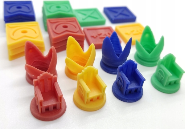 Games Unplugged DIUNA IMPERIUM - spelarklämmor i 3D | Leksaker - Spel - Brädspel tillbehör | GameStuff