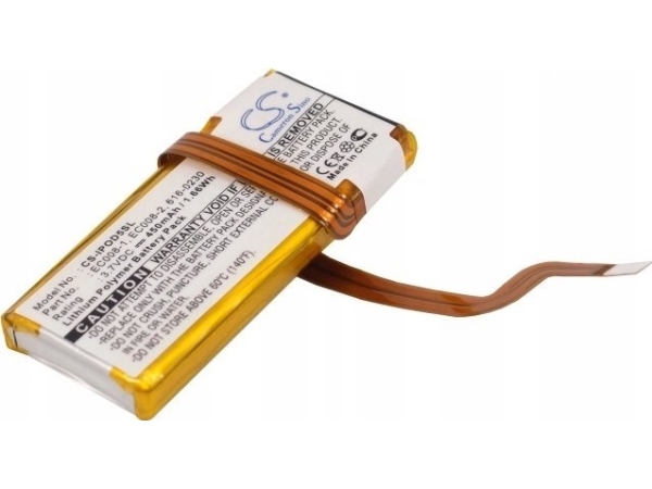 Akku Cameron Sino Akku Typ Ec008 Ec008-2 Ec008-1 Für Ipod Video Classic 6. G5 U2 30Gb 80Gb 120Gb / Cs-Ipod5sl