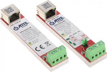 Atte Utp / 2-Draht Konverter Für Lan+Poe Übertragung Eth-2Wire-Set 2 Paket Atte
