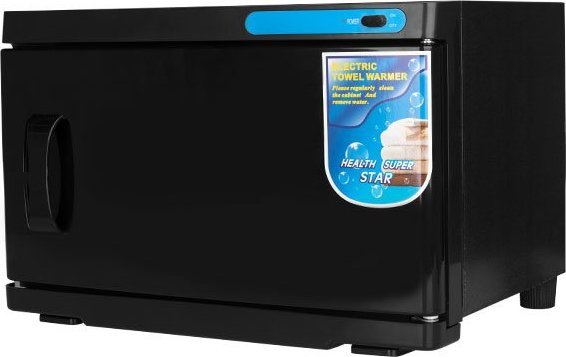 Activeshop Handtuchwärmer Mit Uv-C Sterilisator 16 L Schwarz