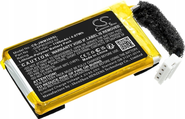 Bateria Cameron Sino Akumulator Bateria Typu Gsp903052 02 Do Jbl Wind 3 Wind 3S Wind3 Wind3s / Cs-Jwm300sl