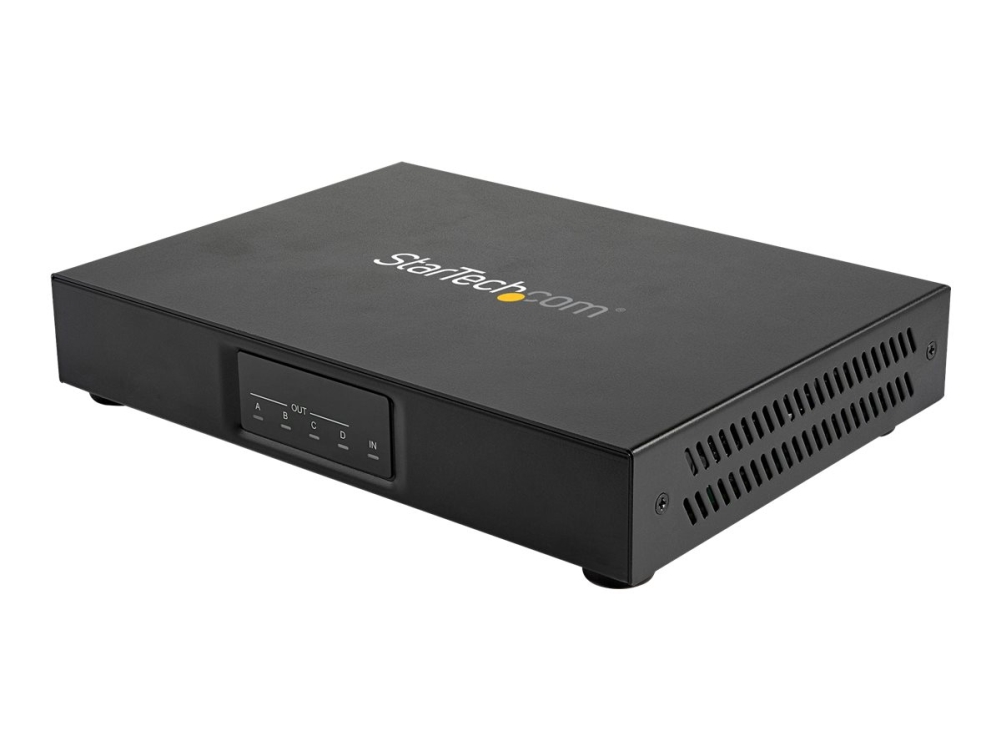 StarTech.com 2x2 HDMI-videoväggkontroll - 4K 60Hz HDMI 2.0-videoingång till 4x 1080p-utgång - Videoväggprocessor för multiskärmsvisning - Videoväggsplitter - RS232/Ethernet-kontroll - Video/audiosplitter - 4 x HDMI - skrivbordsmodell | Datortillbehör - KVM & Switchar - Switchar | GameStuff