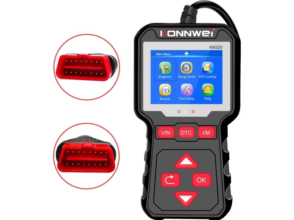 Diagnostinis Matuoklis, Obd2 Skaitytuvas Konnwei Kw320