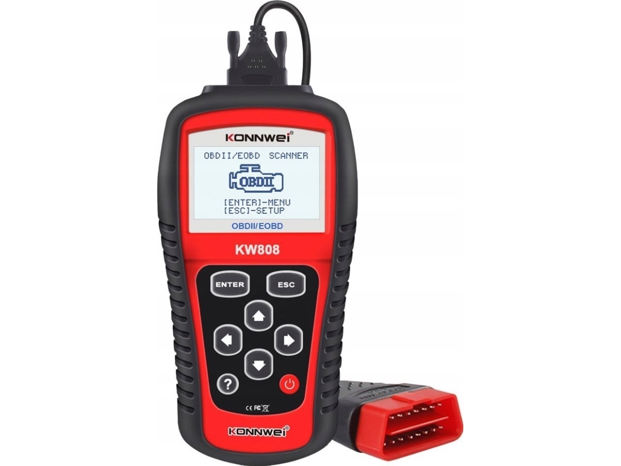 Diagnostinis matuoklis, OBD2 skaitytuvas Konnwei KW808