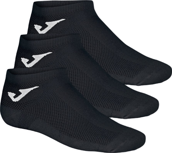 Joma Invisible 3PPK sokker 400781-100 sort 39-42