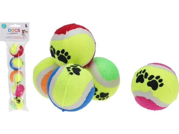 Dogs Collection PILKA tennisbold til hunde 5 stk