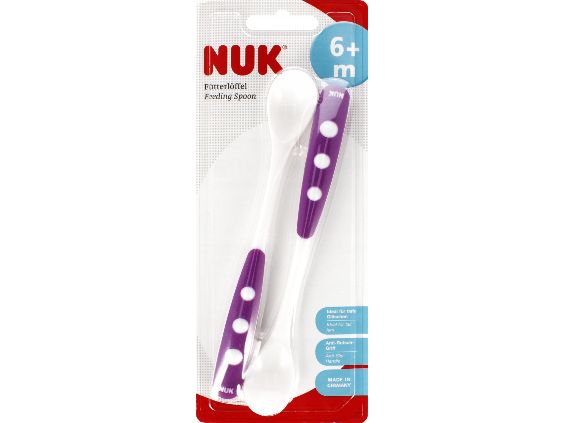 Nuk Nuk Madske 2 Stk 6M Easy Lilac 10255053