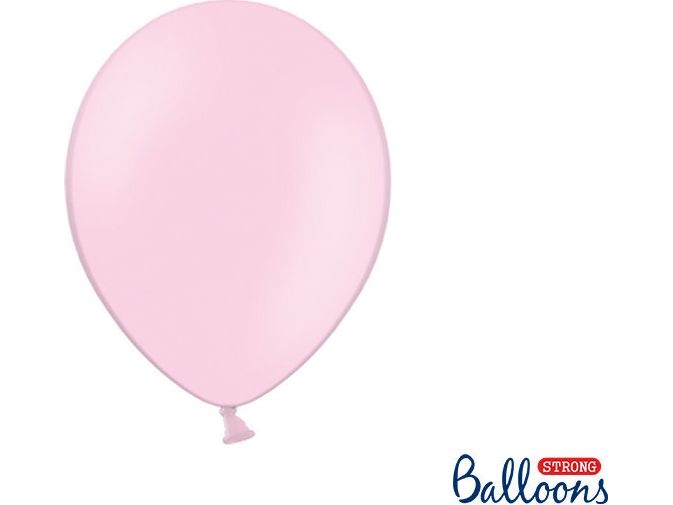 Party Deco Balloner Stiprus 27 Cm Pastel Baby, Pink 10 Stk. 26353825