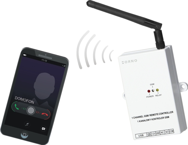 Orno GSM-kontroller för grindstyrning, USB-ingång, 4G | Fjärrunderhåll | GameStuff