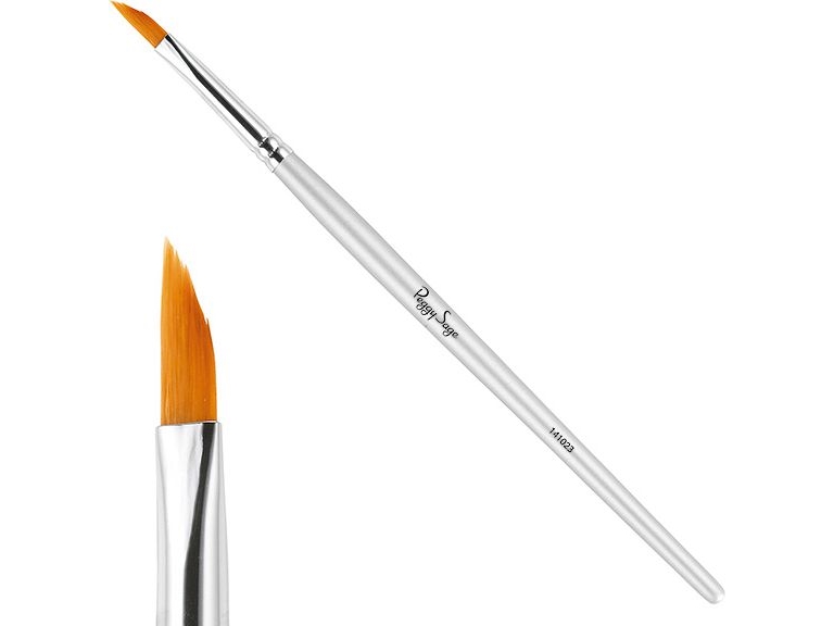 Peggy Sage Stor avfasad pensel (141023) | Smink - Sminktillbehör - Sminkborstar & penslar | GameStuff