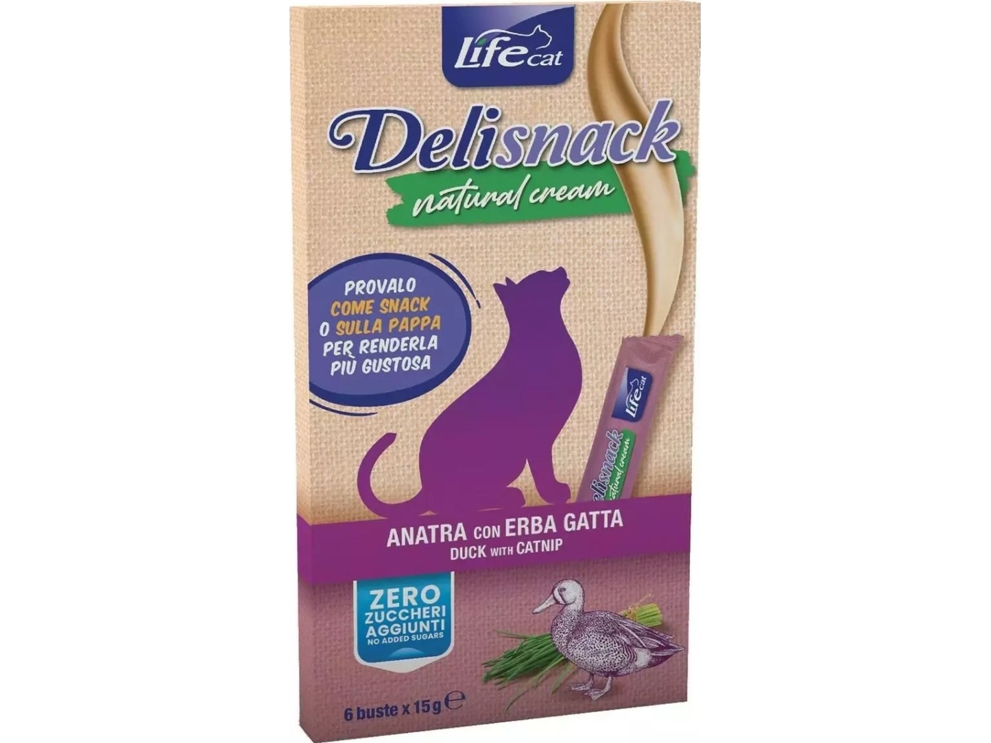 Life Pet Care Life Cat Pasta til kat And 6x15 g