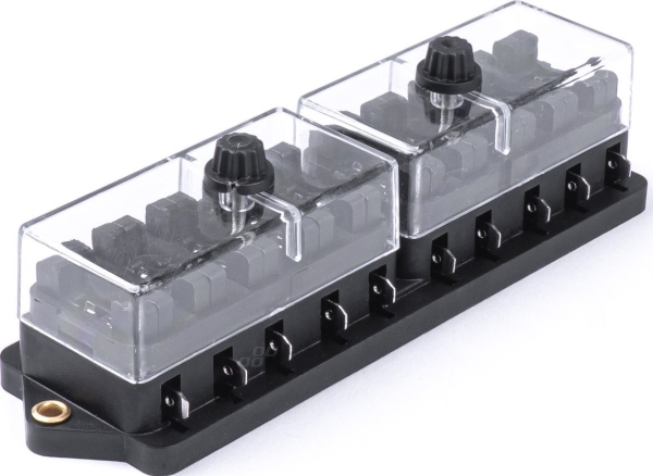 Amio Keramisk Sikringsboks 10 Udtag Amio-03043