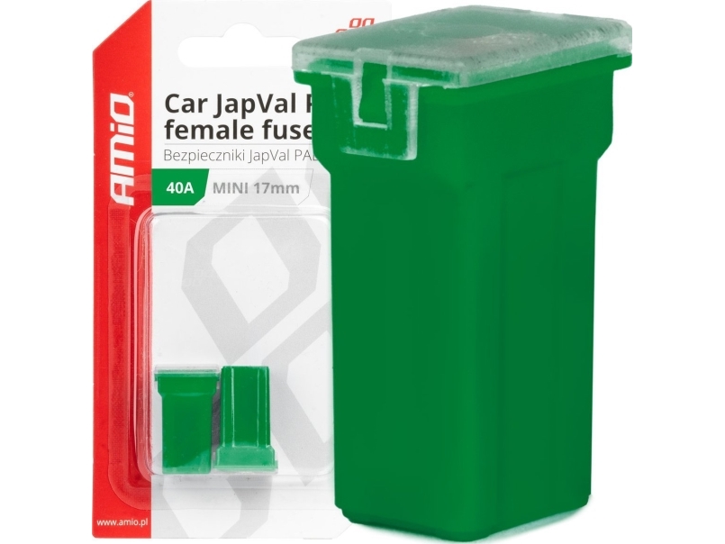 AMiO Säkringar bil japval pal female 2 st 40a amio-03445 | Bilvård & Biltillbehör - Utvändiga utrustning för bilar - Motortillbehör | GameStuff