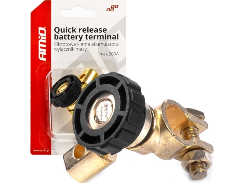 AMiO Hebel pyörivä akun maadoituskytkimen kiinnitin amio-03021