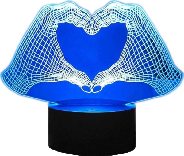 ATL ZD98C 3D LED natlampe hænder