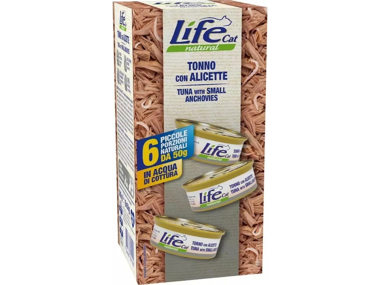 Life Pet Care Life Cat Nassfutter Thunfisch Und Sardellen 6X50 G