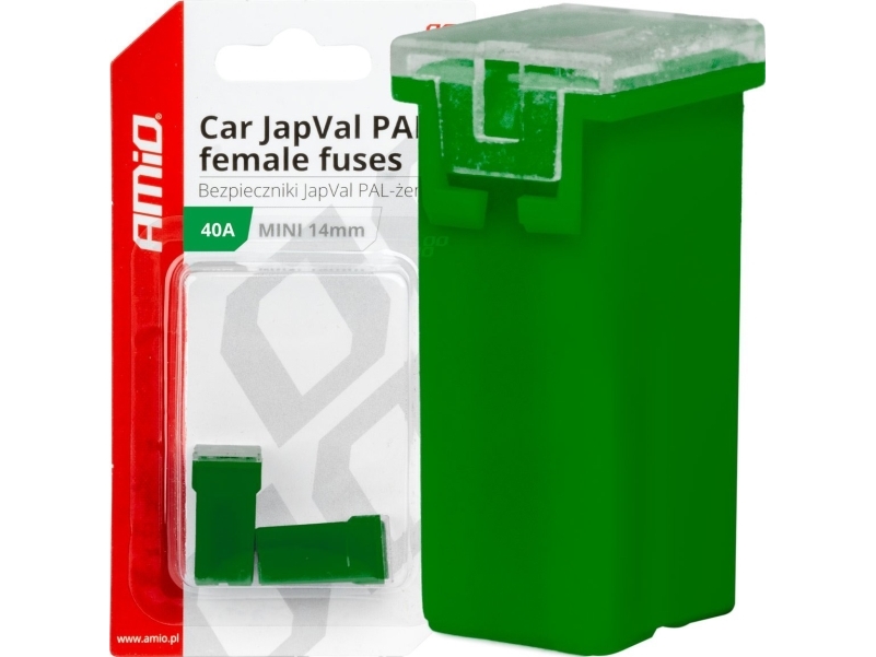 AMiO Sulakkeet auto japval pal naaras 2 kpl 40a amio-03438 amio-03438