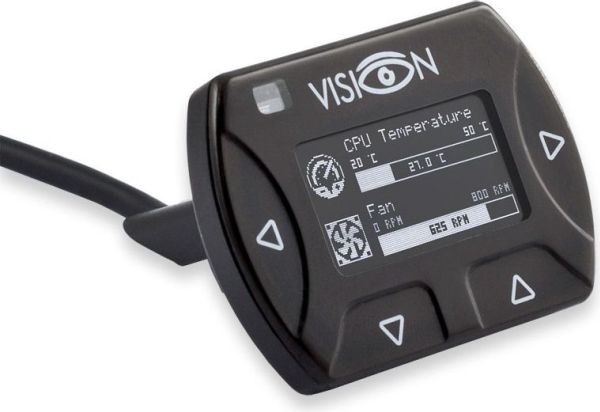 Aqua Computer Vision Touch Mit Ext. Usb-Kabel, Ir, Temperaturmessung