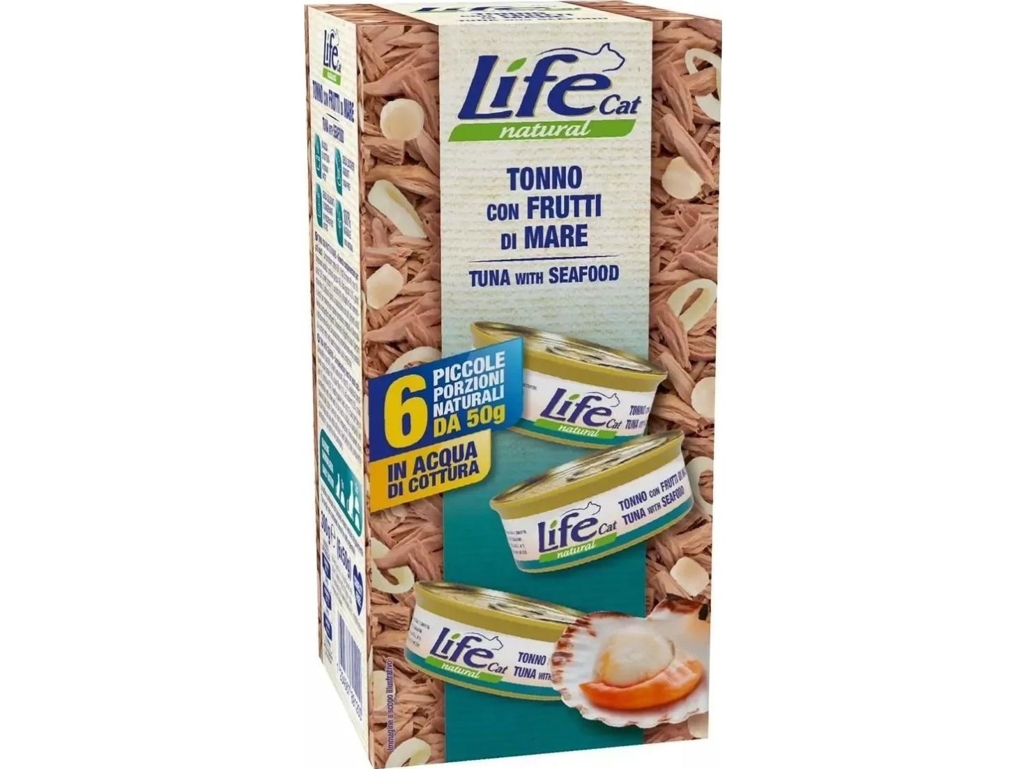 Life Pet Care Life kissanruoka Tonnikala äyriäiset 6x50g