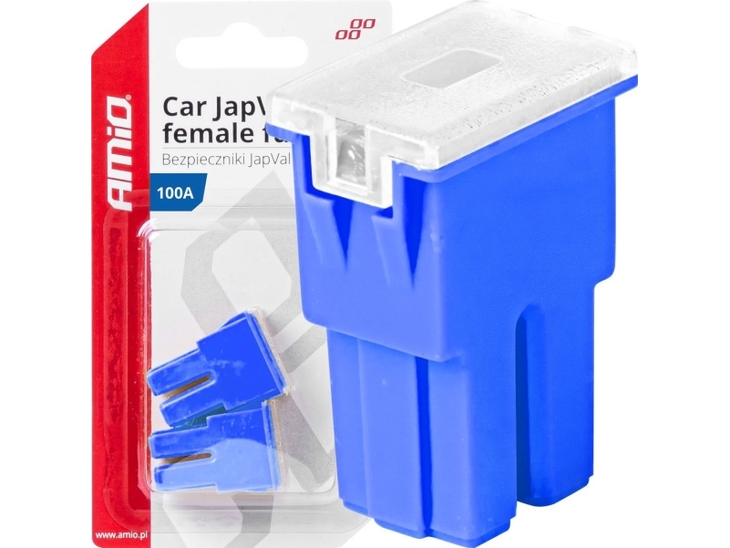 AMiO Sikringer bil japval pal female 2 stk 100a amio-03395
