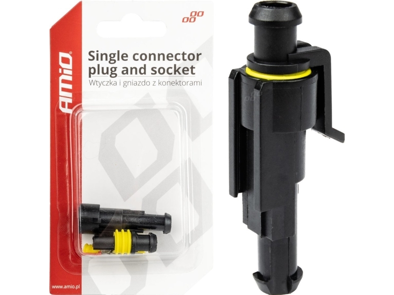 Amio Kostke Stik/Han-Høj Tæt Superseal 1 Pin Amio-03517