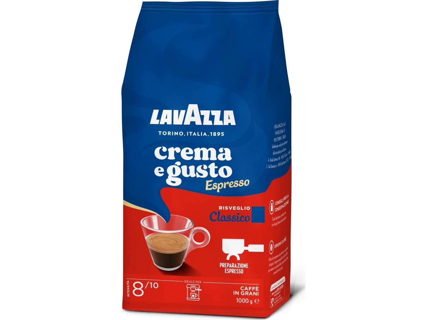 Lavazza Crema Gusto Kavos Pupels 1000g