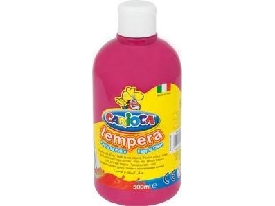 Carioca Tempera färg 500 ml, mörkrosa CARIOCA 170-2357 | Leksaker - Kreativitet - Ansiktsmålning | GameStuff