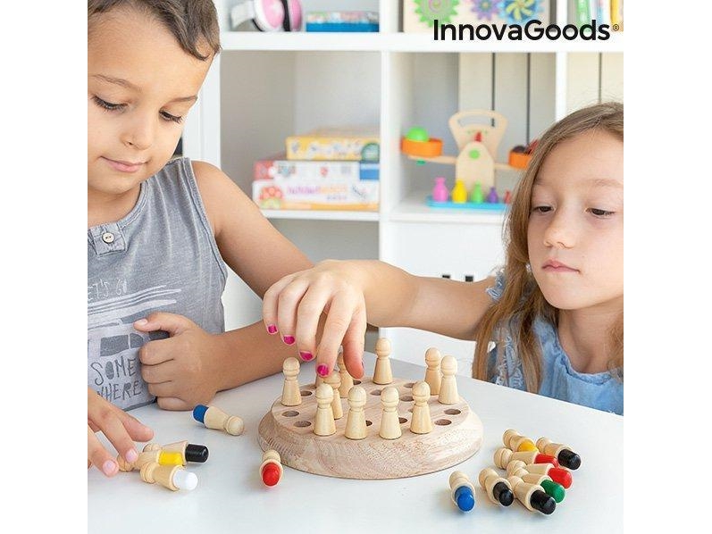 InnovaGoods Trä Memory Schack Taeda InnovaGoods 26 bitar | N - A | GameStuff