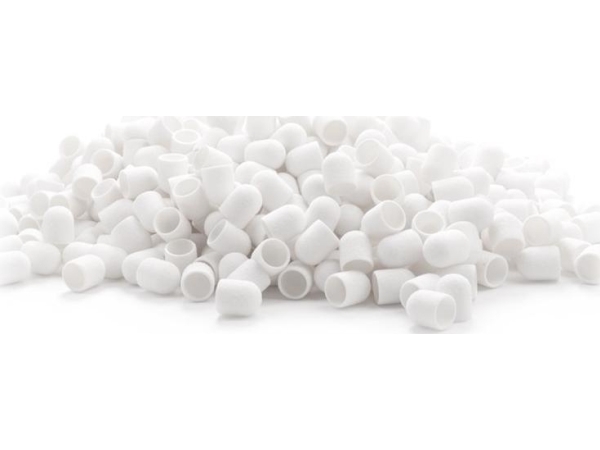 Exo Slibehætte 10Mm/60 500 Stk. Hard Cap White (126278)