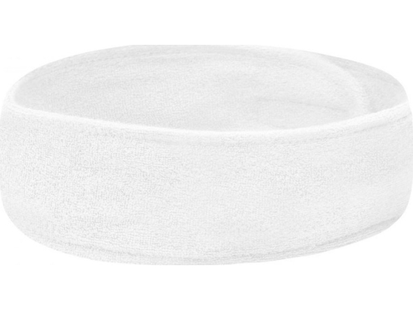 Activeshop Frottee-Armband Weiß