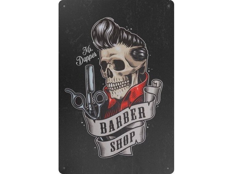 Activeshop Tablica Ozdobna Barber B019
