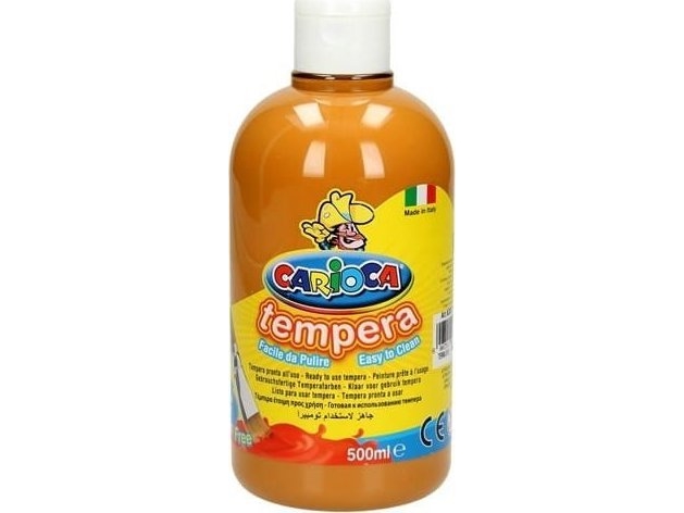 Carioca temperafärg CARIOCA KO027/07 500ml ljusbrun /170-2356/ | Skola & Hobby - Konstmaterial - Akvareller och vattenfärger | GameStuff