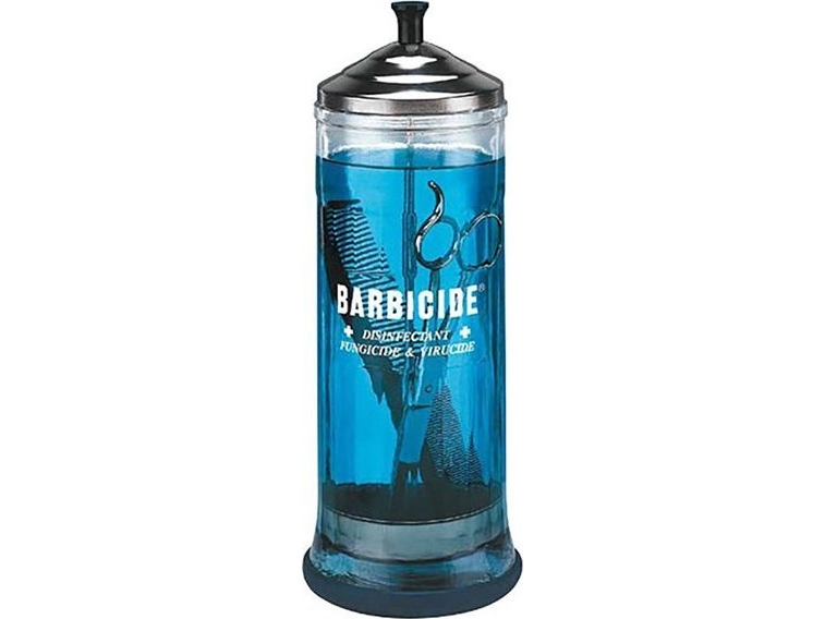 Barbicide 1100 Ml Glasbeholder Til Desinfektion